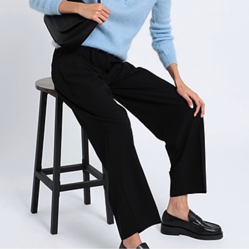 Topshop Black Cigarette Trouser Pants